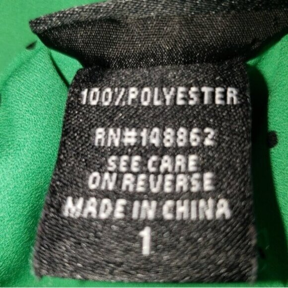 Torrid Polka Dot Georgette One Shoulder Top Green Size 1X Ruffle - Picture 7 of 13